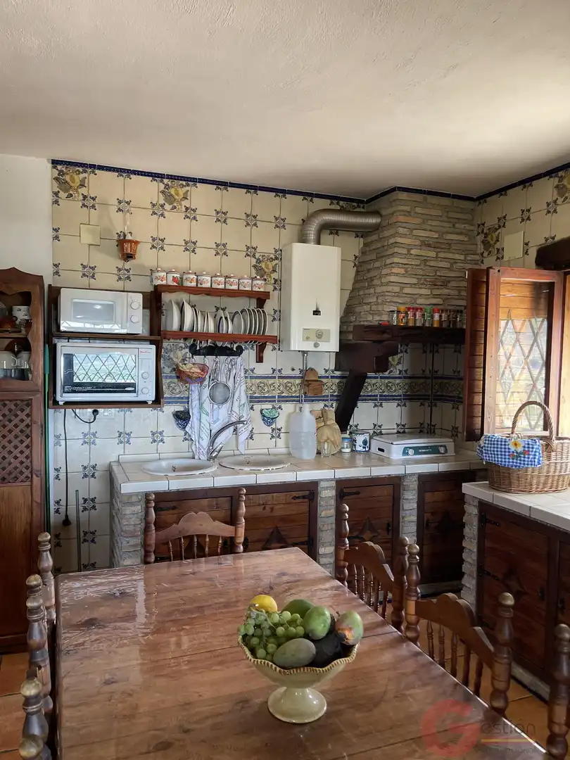 Cocina de Finca rústica en venta en Salobreña con Terraza y Piscina