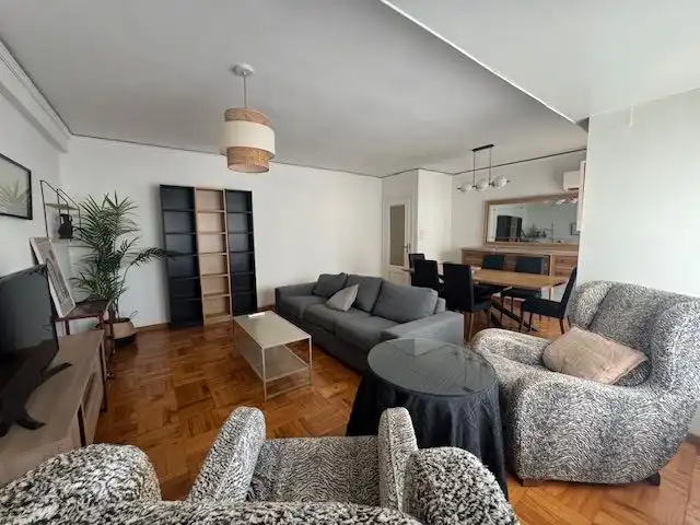 Wohnzimmer von Wohnung zur Miete in Alcoy / Alcoi mit Klimaanlage, Heizung und Terrasse