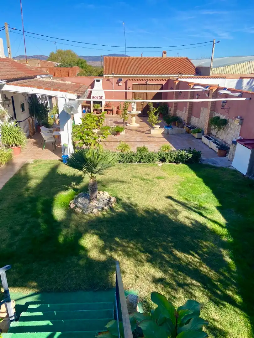 Jardí de Casa adosada en venda en Malagón amb Aire condicionat, Calefacció i Jardí privat