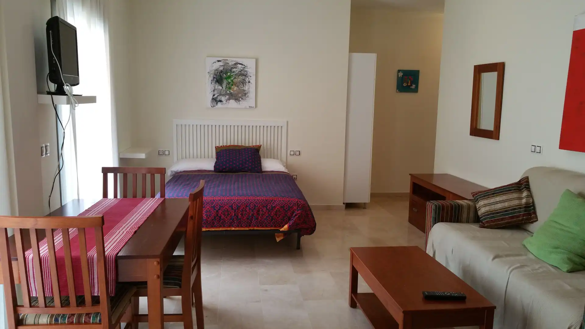 Bedroom of Study for rent in Málaga  with Furnished, Washing machine and Microwave