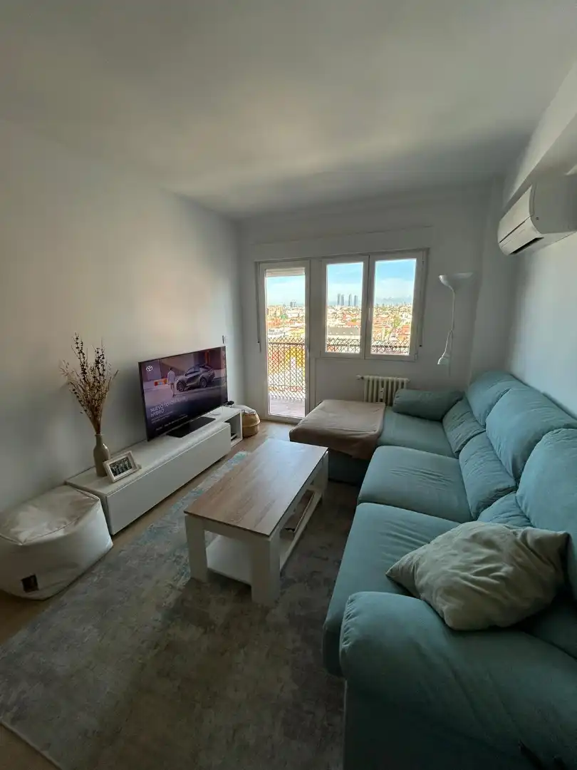 Sala de estar de Piso en venta en Madrid con Aire acondicionado, Calefacción y Parquet