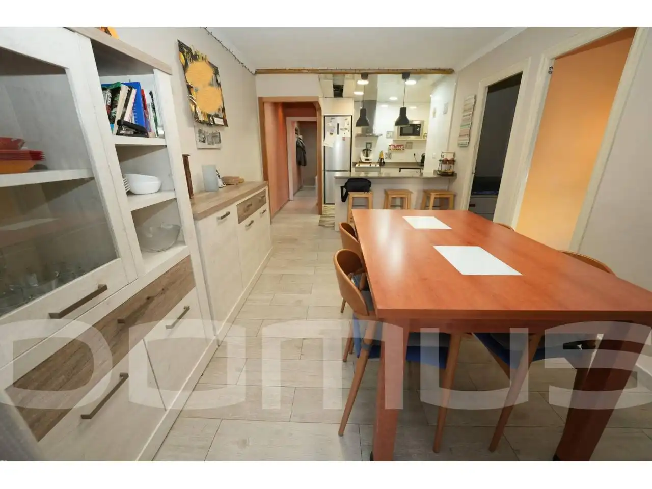 Cuina de Pis en venda en Sant Vicenç Dels Horts amb Calefacció, Terrassa i Moblat