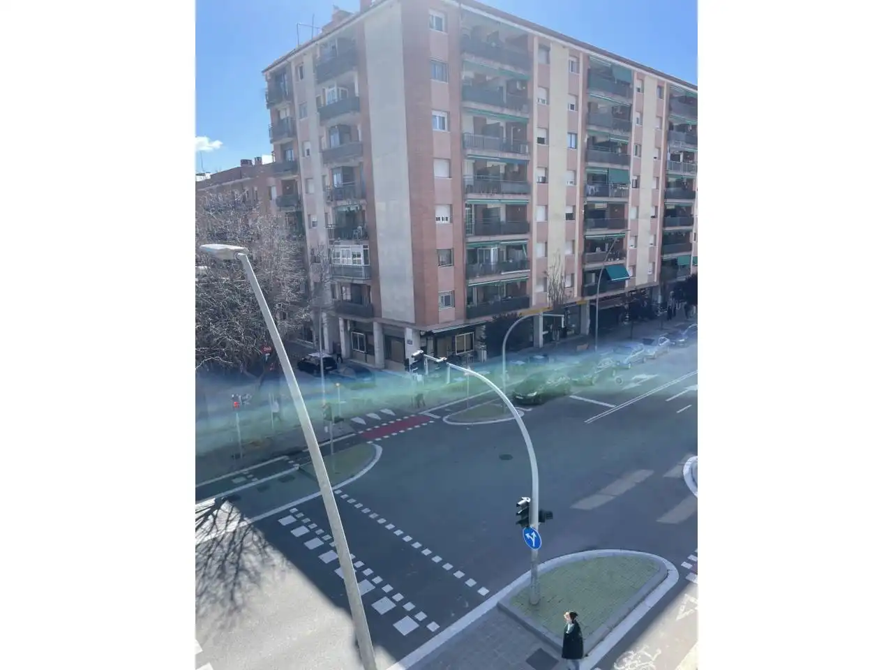 Vista exterior de Apartamento en venta en Granollers con Amueblado y Balcón