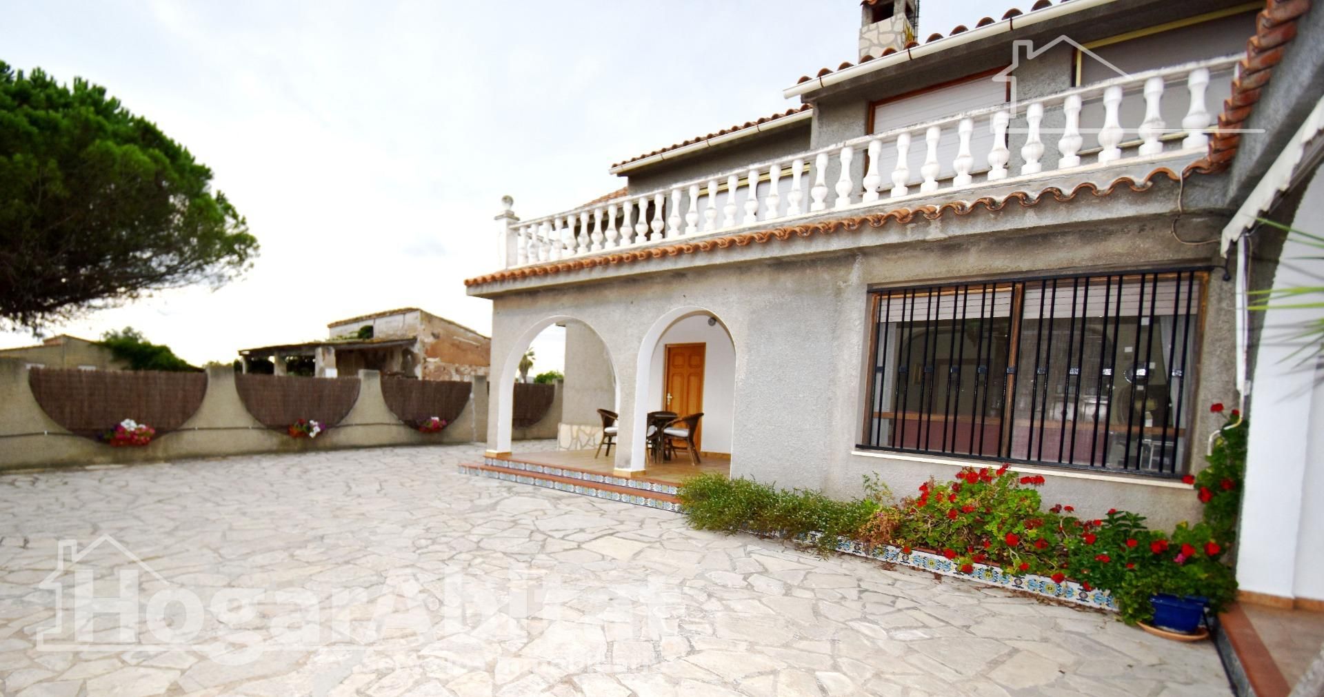 Exterior view of House or chalet for sale in Castellón de la Plana / Castelló de la Plana  with Private garden, Terrace and Swimming Pool