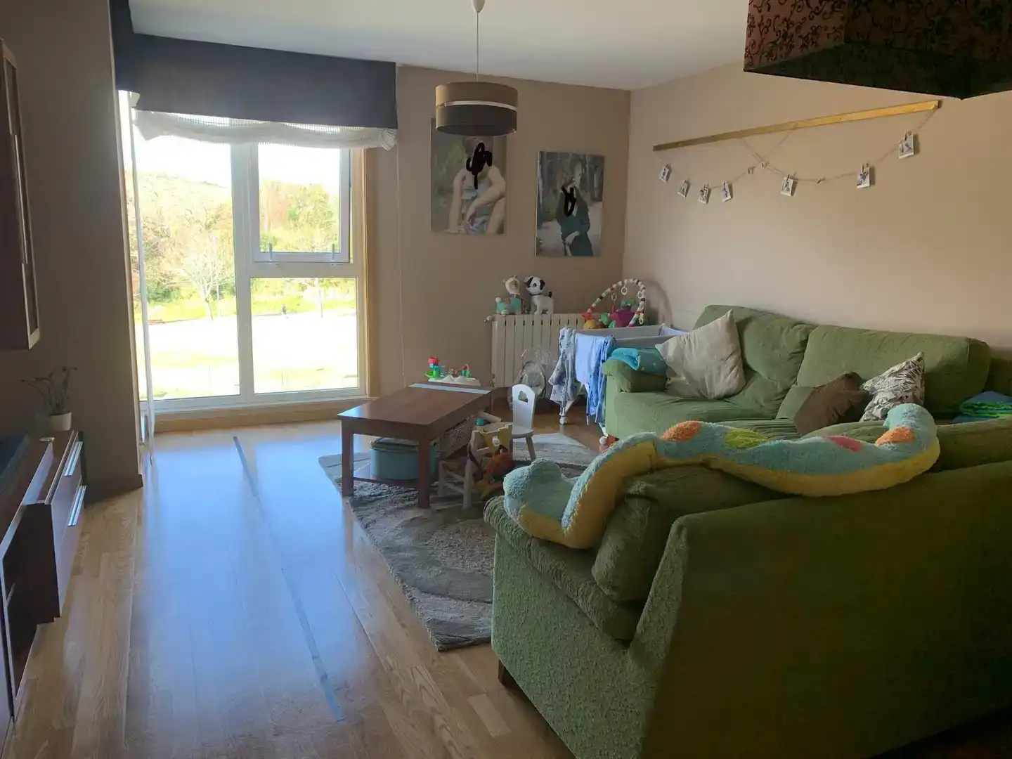 Wohnzimmer von Maisonette zum Verkauf in Mugardos mit Balkon