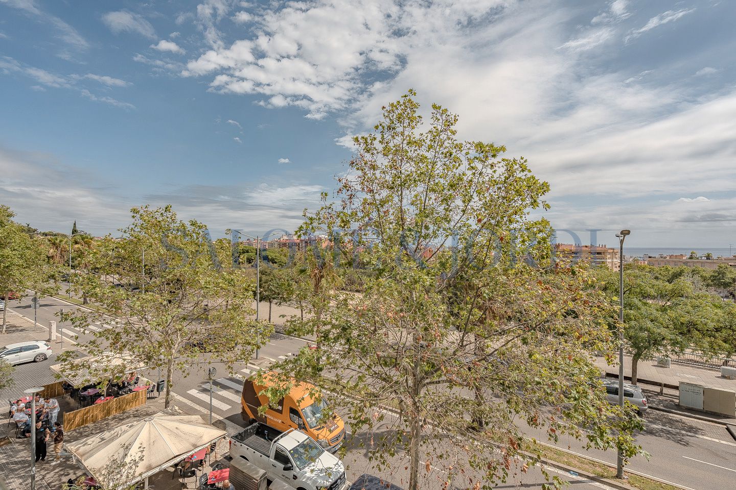 Vista exterior de Piso en venta en Mataró con Aire acondicionado, Calefacción y Terraza