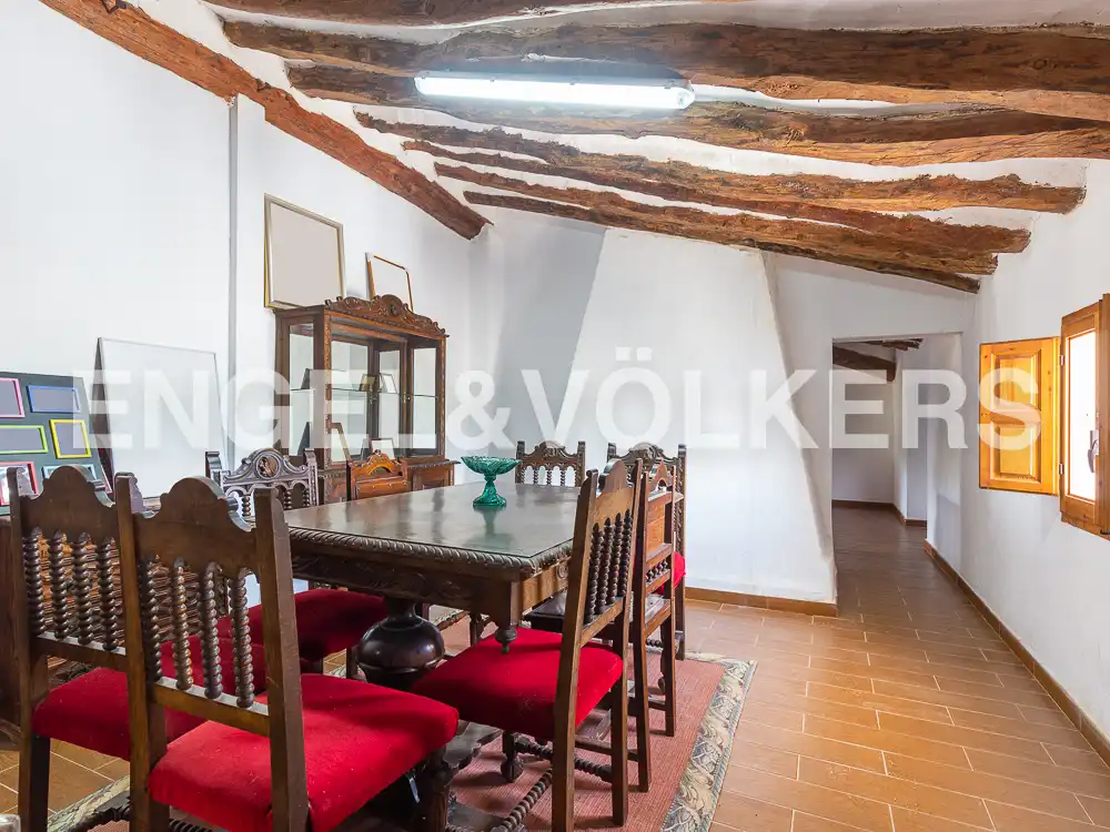 Comedor de Casa o chalet en venta en Mogente / Moixent con Calefacción y Jardín privado