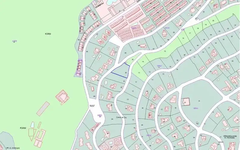 Residencial en venda en El Bosque  