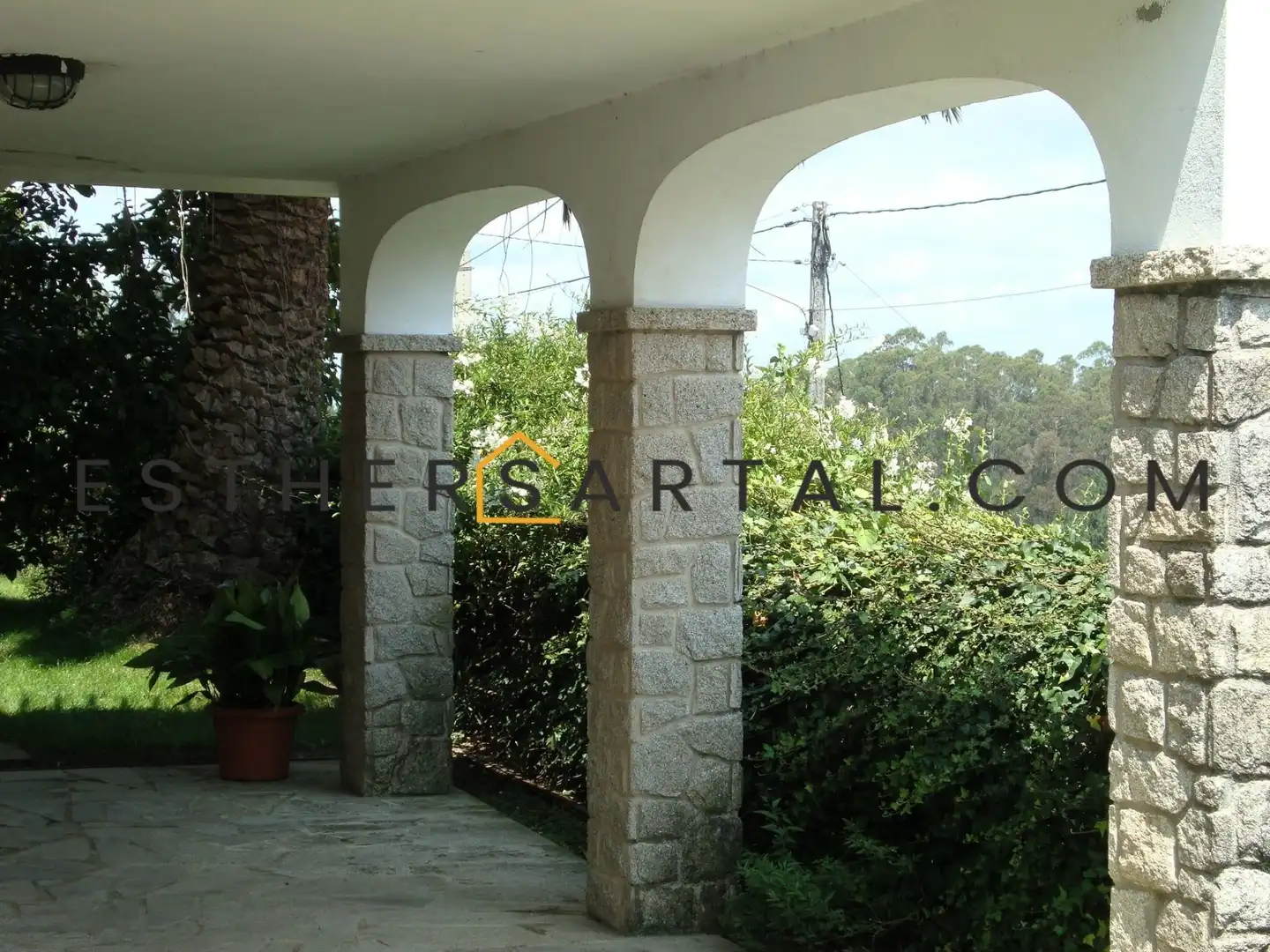 Terraza de Finca rústica en venta en Vilaboa con Trastero