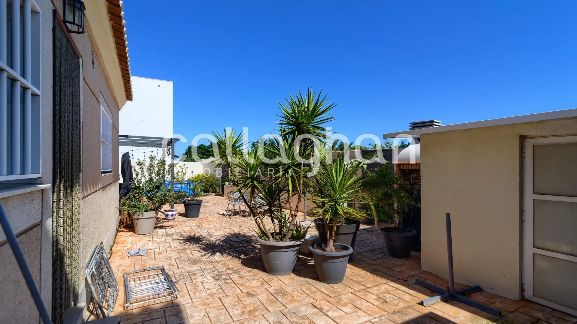 Terrassa de Casa o xalet en venda en Polinyà de Xúquer amb Aire condicionat, Jardí privat i Terrassa