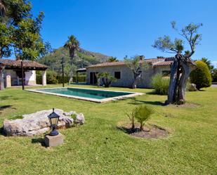 Jardí de Finca rústica en venda en Alcúdia amb Calefacció, Terrassa i Piscina