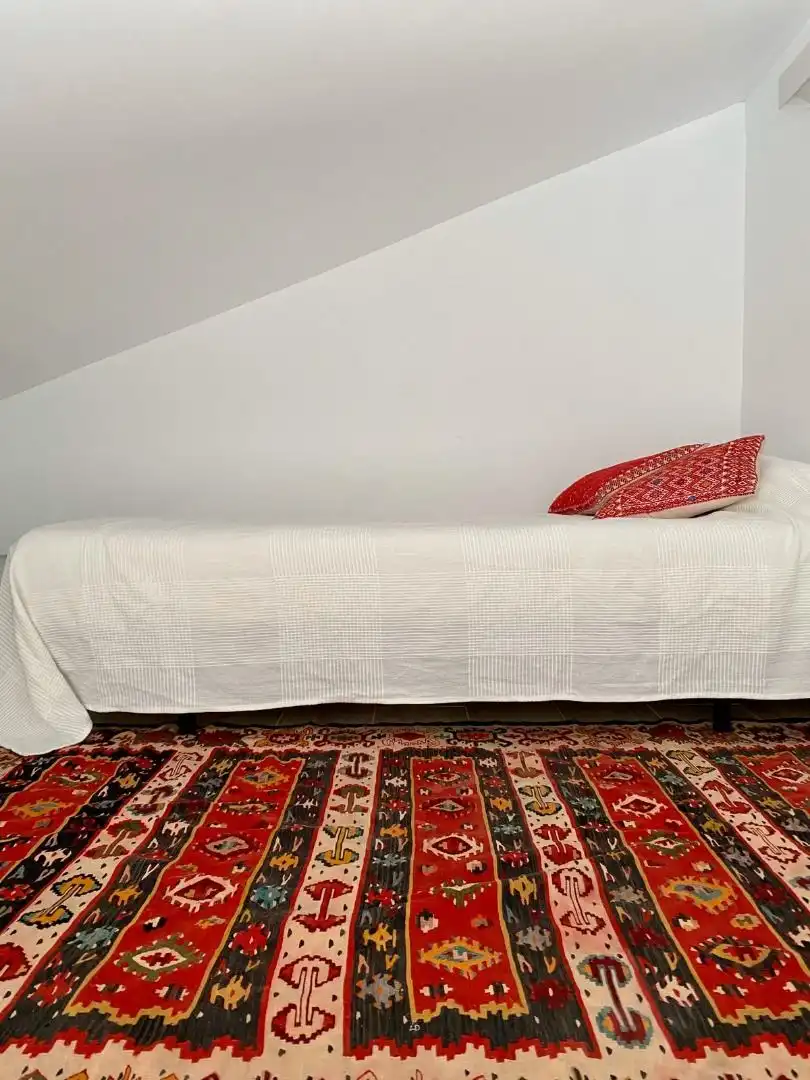 Schlafzimmer von Wohnung zur Miete in Sevilla mit Klimaanlage, Heizung und Parkett