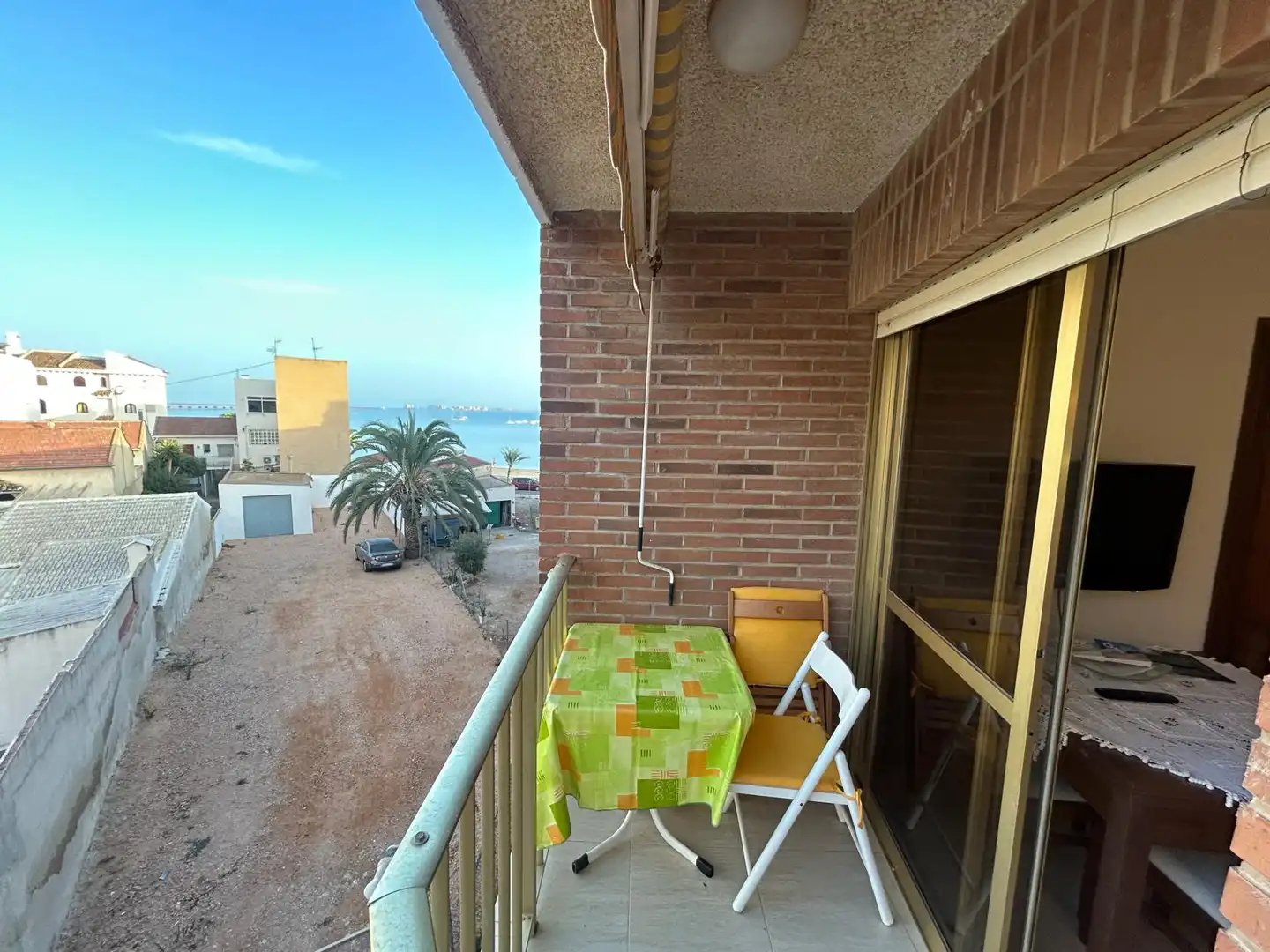 Terrasse von Wohnung zum Verkauf in San Pedro del Pinatar mit Möbliert, Mikrowelle und Fernseher