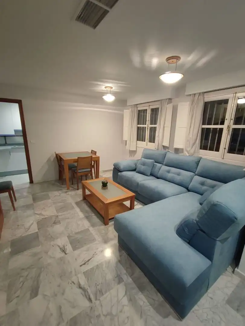 Sala de estar de Piso de alquiler en Sevilla con Aire acondicionado, Calefacción y Horno