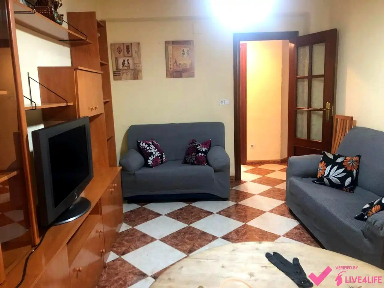 Living room of Flat for rent in Granada