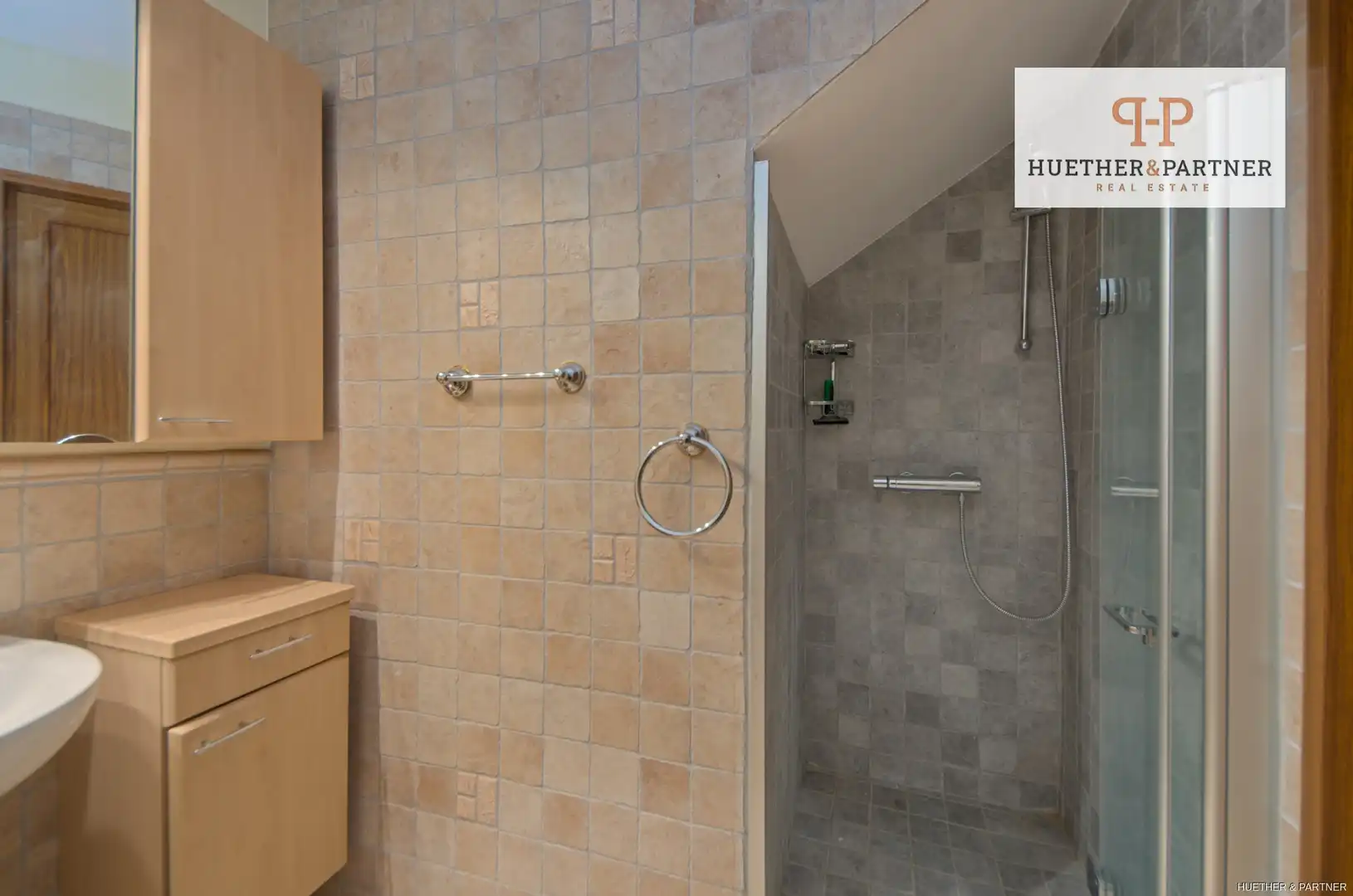 Badezimmer von Einfamilien-Reihenhaus zum Verkauf in Manacor mit Klimaanlage