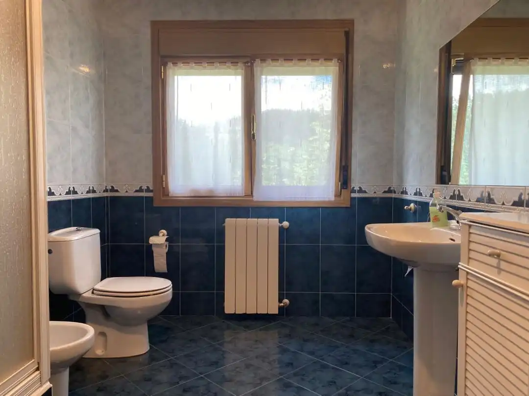 Baño de Casa o chalet en venta en Idiazabal con Calefacción, Terraza y Amueblado