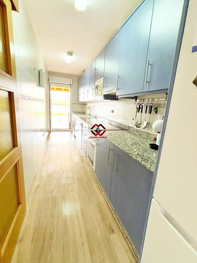 Kitchen of Attic for sale in Cartagena  with Air Conditioner, Terrace and Furnished