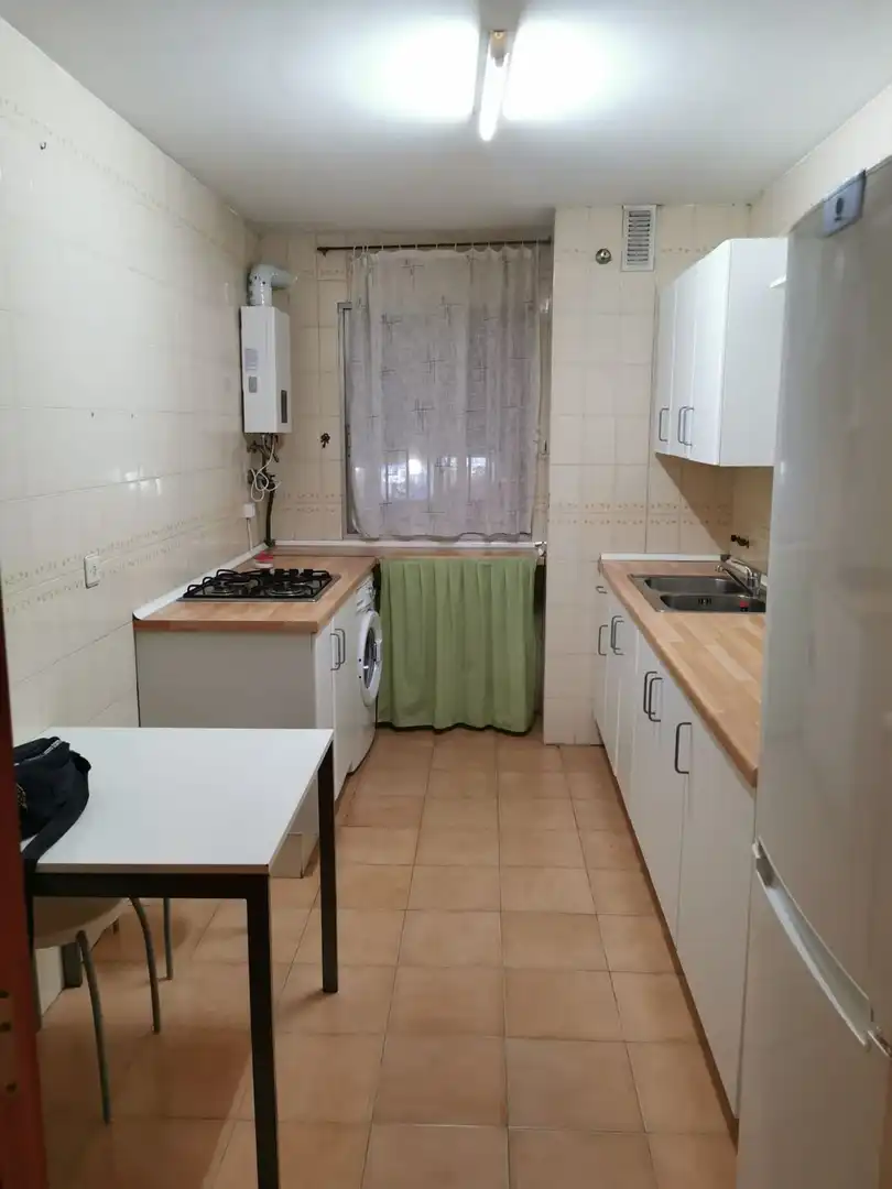 Kitchen of Flat for rent in Sevilla  with Air Conditioner, Terrace and Furnished