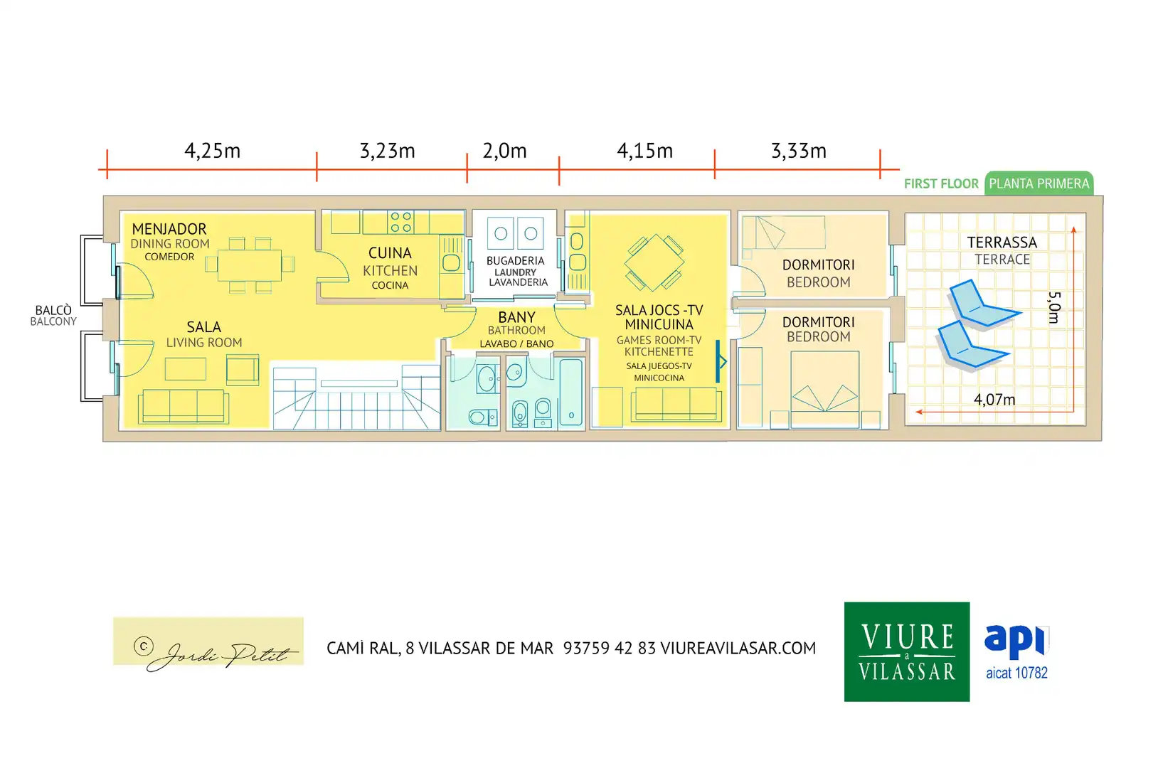 Maison mitoyenne avec terrasse à vendre à Veral d'Ocata, imagen 56