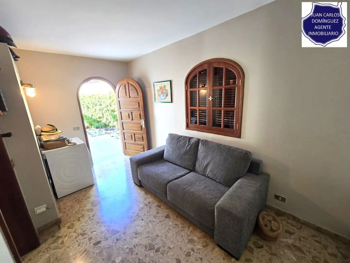 Sala de estar de Casa o chalet de alquiler en San Bartolomé de Tirajana con Aire acondicionado, Jardín privado y Terraza