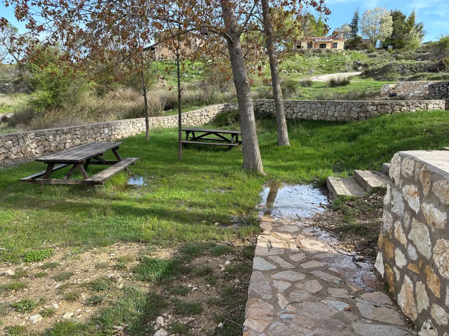 Jardín de Finca rústica en venta en Confrides con Jardín privado