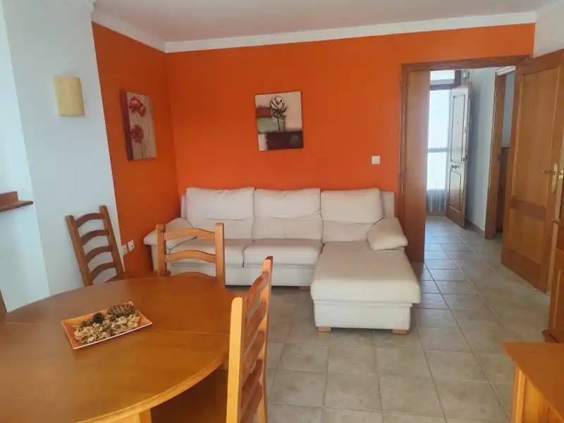 Sala d'estar de Apartament en venda en Cullera amb Aire condicionat, Terrassa i Moblat