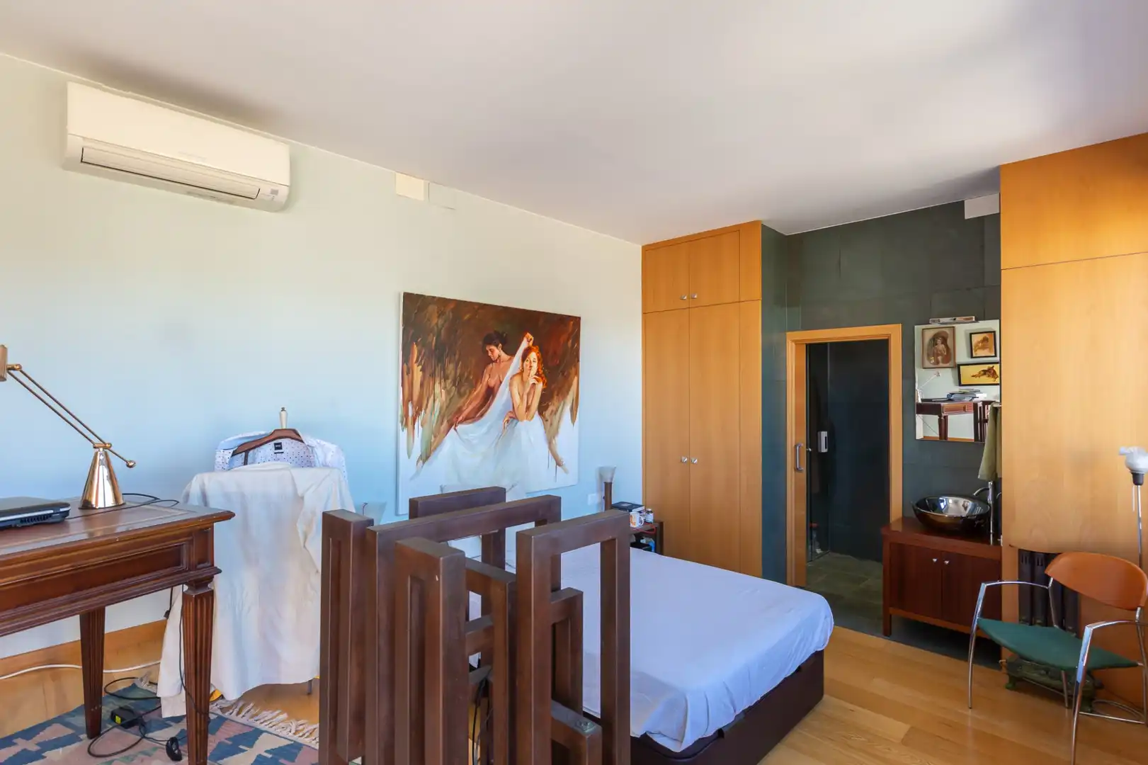 Dormitori de Casa o xalet en venda en Sant Cugat del Vallès amb Aire condicionat, Calefacció i Terrassa