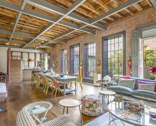 Living room of Loft to rent in  Madrid Capital  with Air Conditioner and Balcony