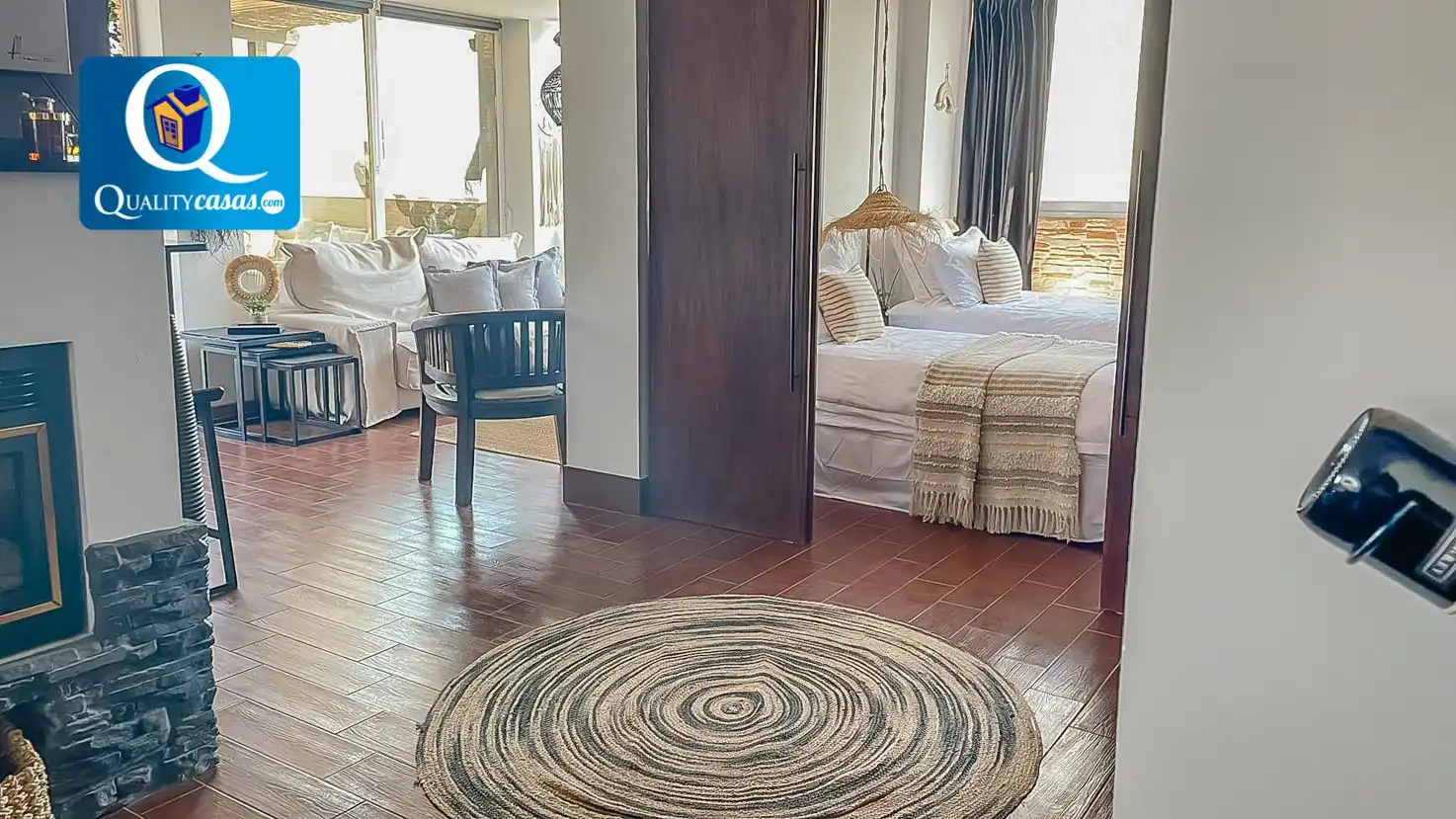 Schlafzimmer von Dachboden zur Miete in Mutxamel mit Klimaanlage, Terrasse und Gemeinschaftspool
