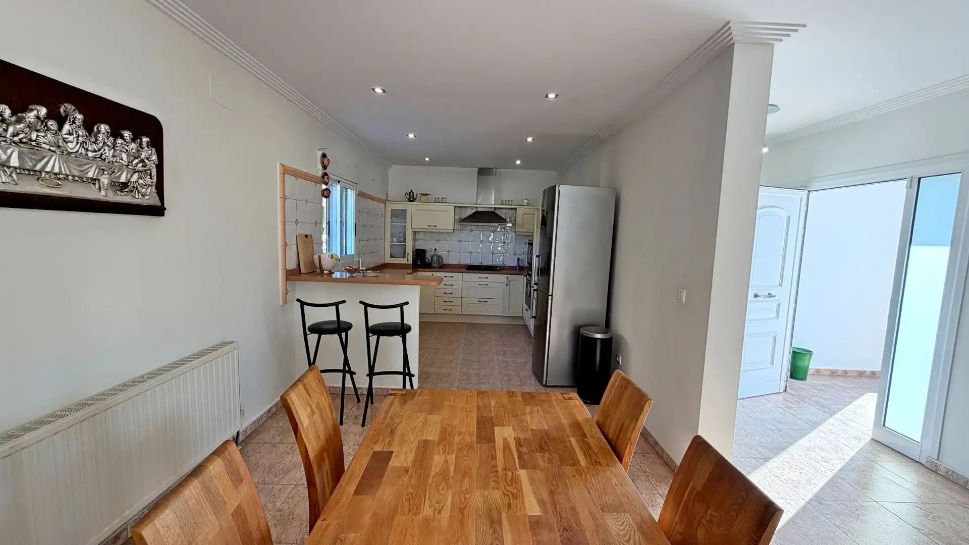 Cocina de Casa o chalet en venta en El Verger con Aire acondicionado, Calefacción y Jardín privado