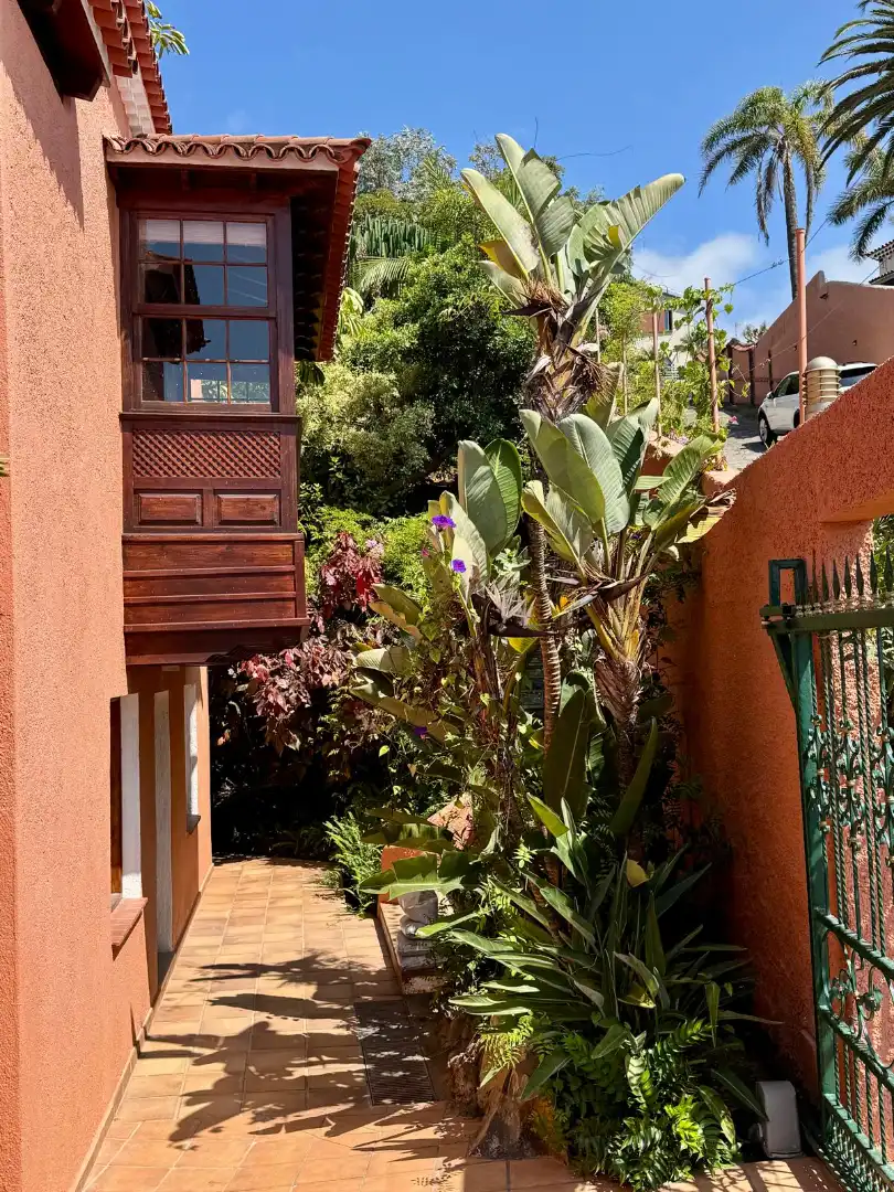 Balcony of Houses for sale in Tacoronte  with Private garden, Parquet flooring and Terrace