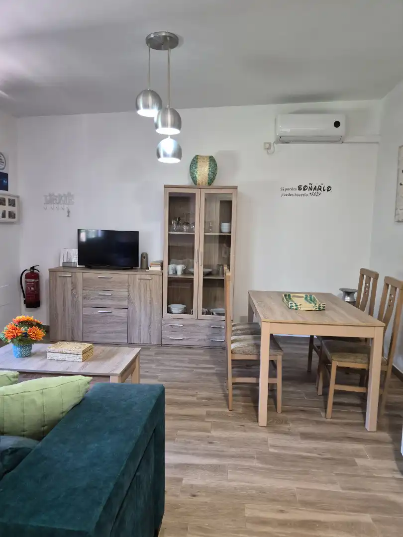Living room of Houses for share in Alcalá de Guadaira  with Air Conditioner, Heating and Swimming Pool