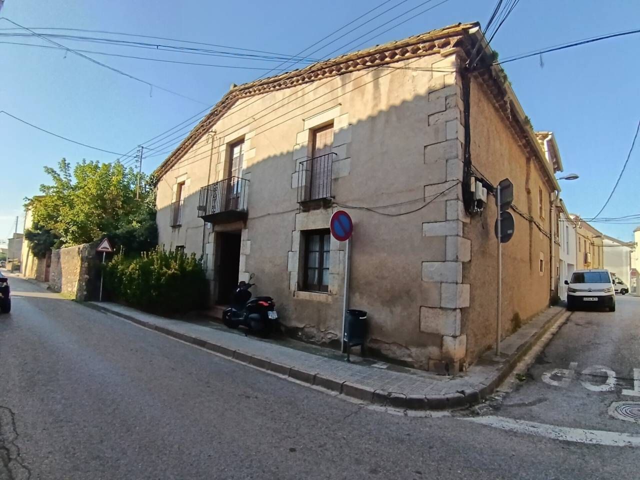 Vista exterior de Casa o chalet en venta en Fornells de la Selva con Jardín privado