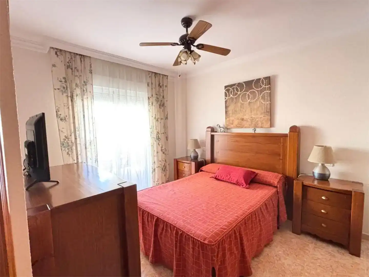 Bedroom of Flat for sale in Mijas  with Air Conditioner and Balcony