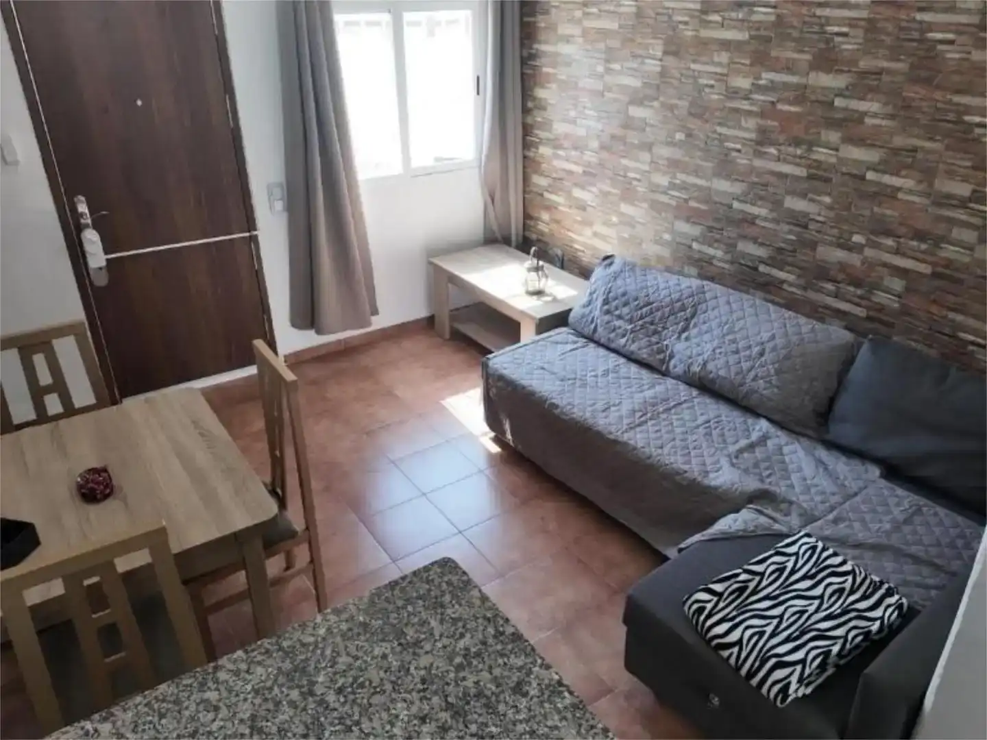 Living room of Flat for sale in Níjar  with Air Conditioner and Furnished