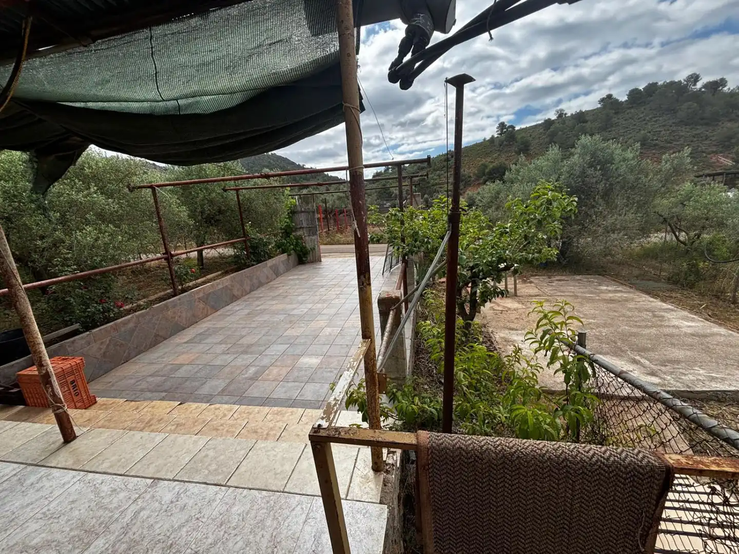 Terrassa de Casa o xalet en venda en Azuébar amb Terrassa