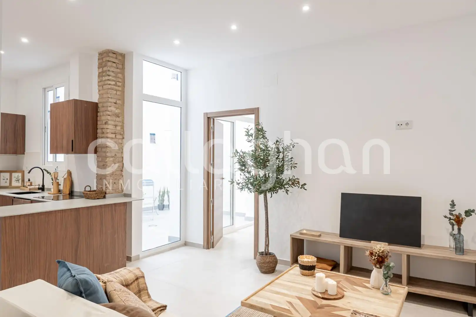 Wohnzimmer von Erdgeschoss zum Verkauf in Valencia mit Terrasse