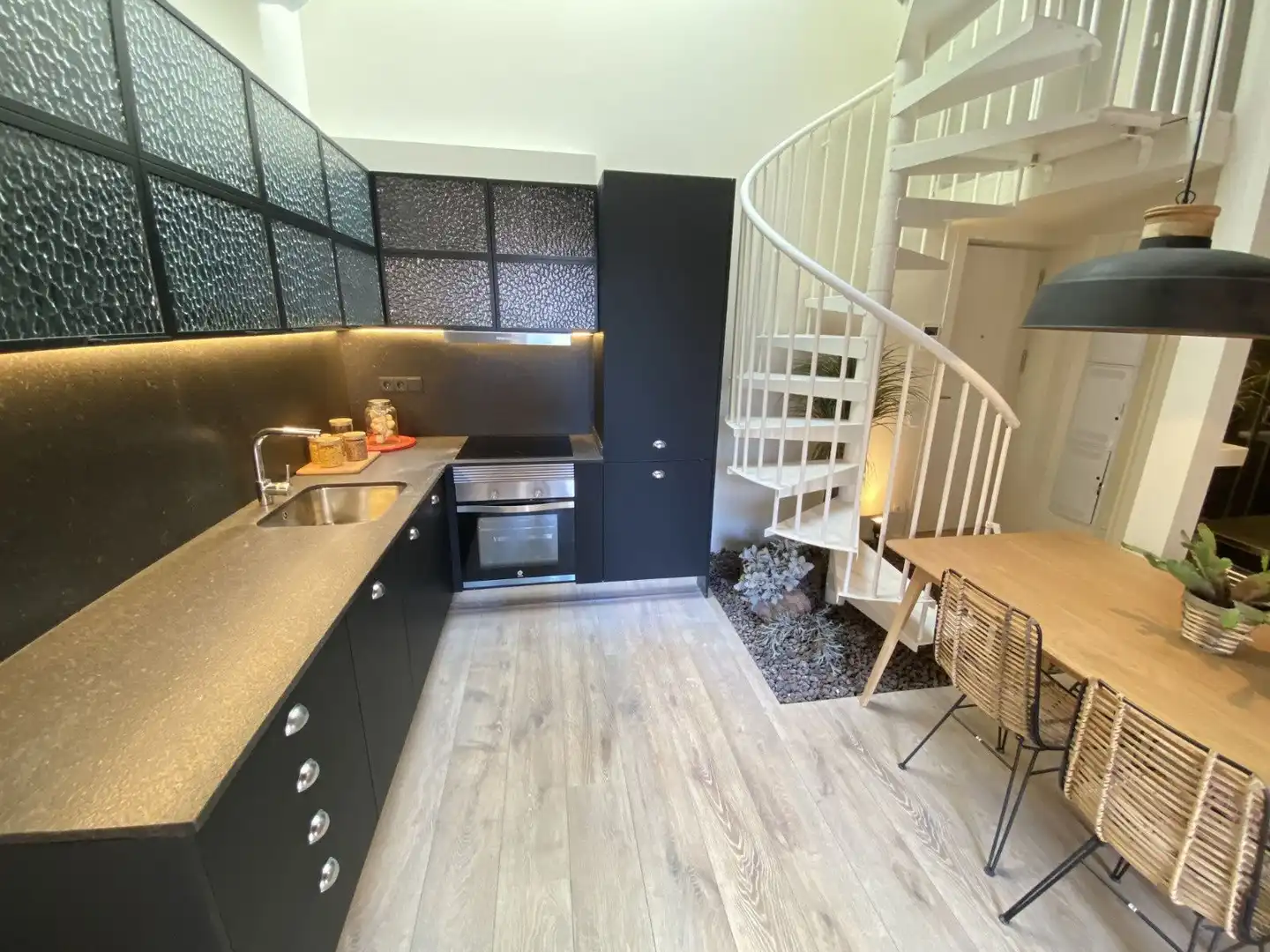 Cocina de Ático en venta en Barcelona con Aire acondicionado, Terraza y Piscina