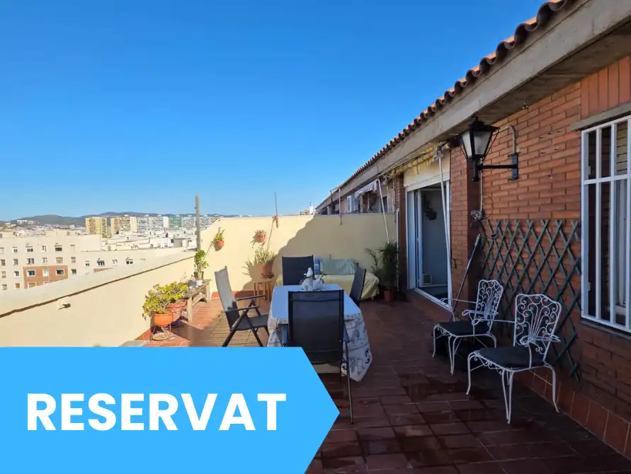 Terraza de Ático en venta en  Barcelona Capital con Terraza
