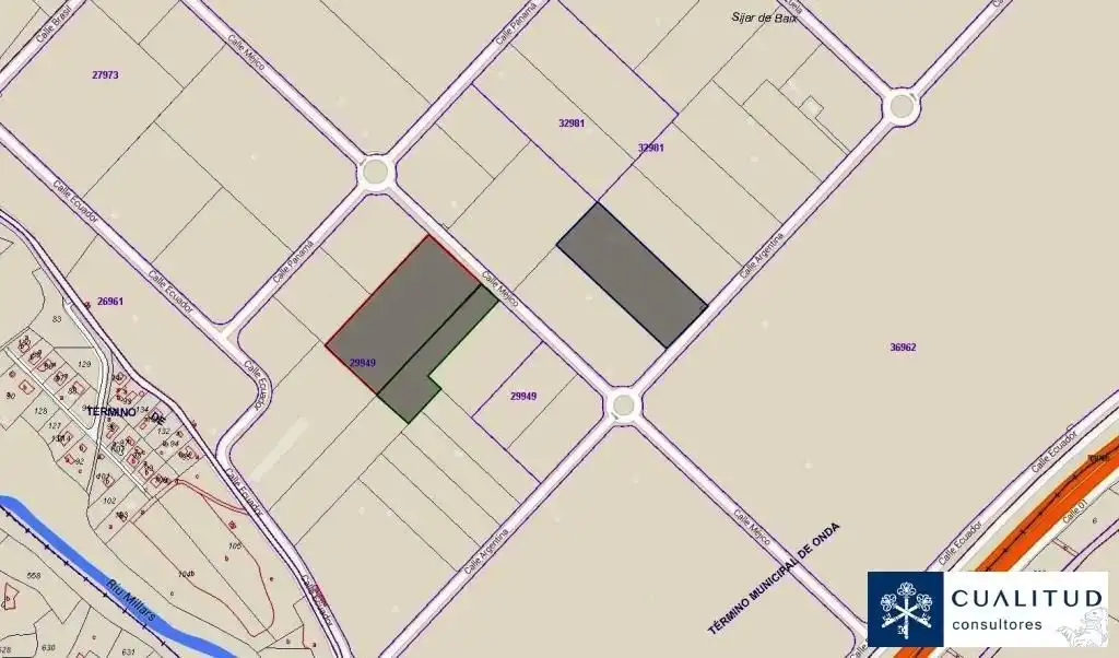 Terreno industrial en venta en Onda