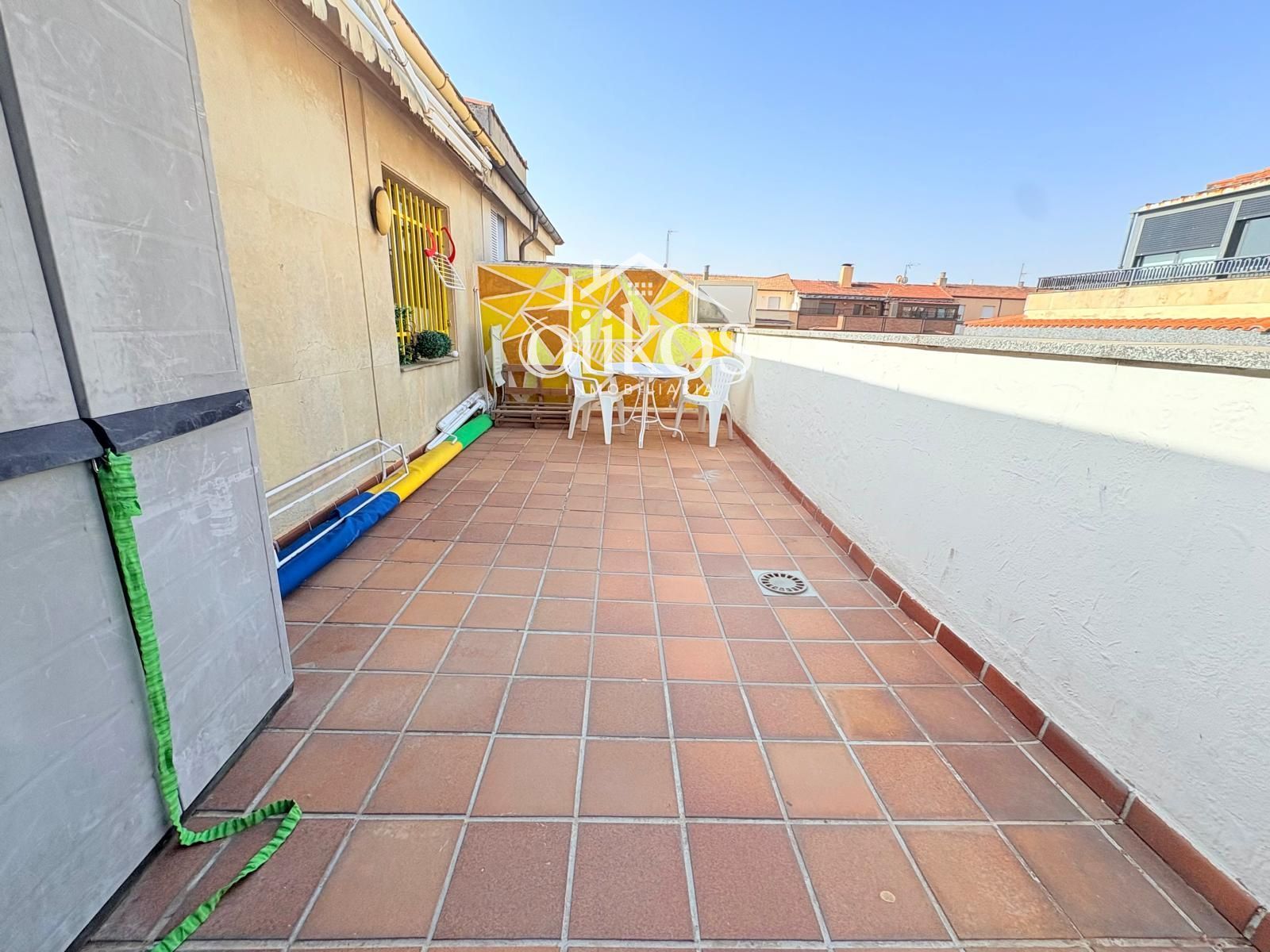 Terrace of Attic for sale in Salamanca Capital  with Air Conditioner, Heating and Parquet flooring