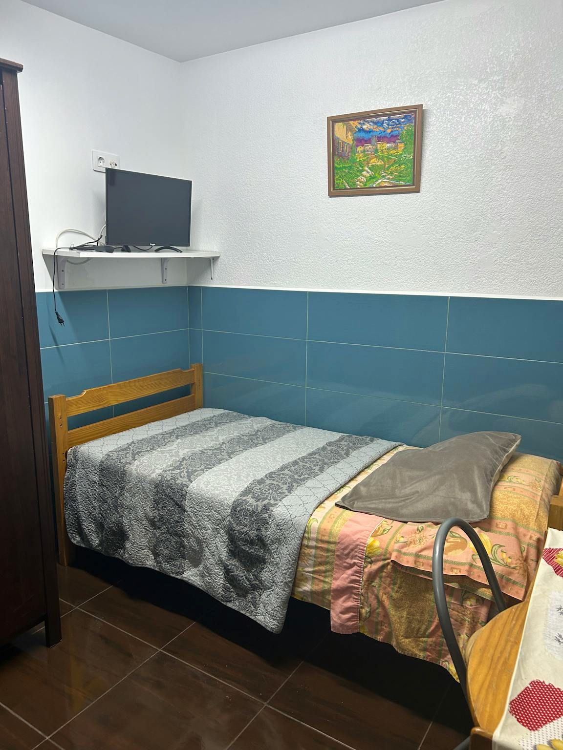 Bedroom of Flat for rent in  Barcelona Capital  with Air Conditioner, Heating and Washing machine