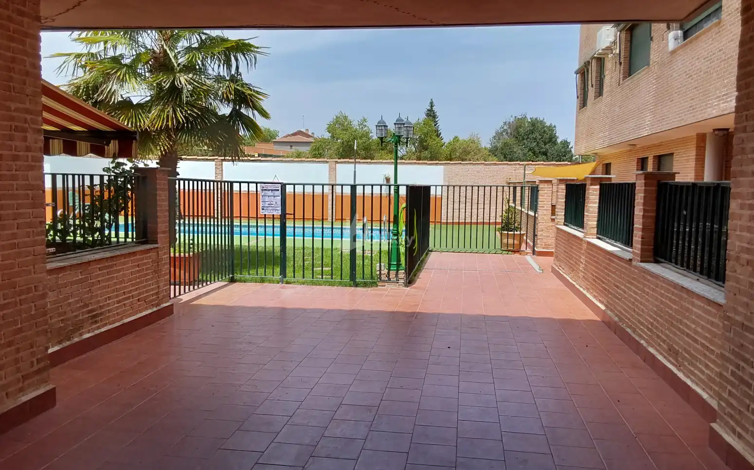 Terrasse von Wohnung zum Verkauf in Arcicóllar mit Heizung, Privatgarten und Terrasse