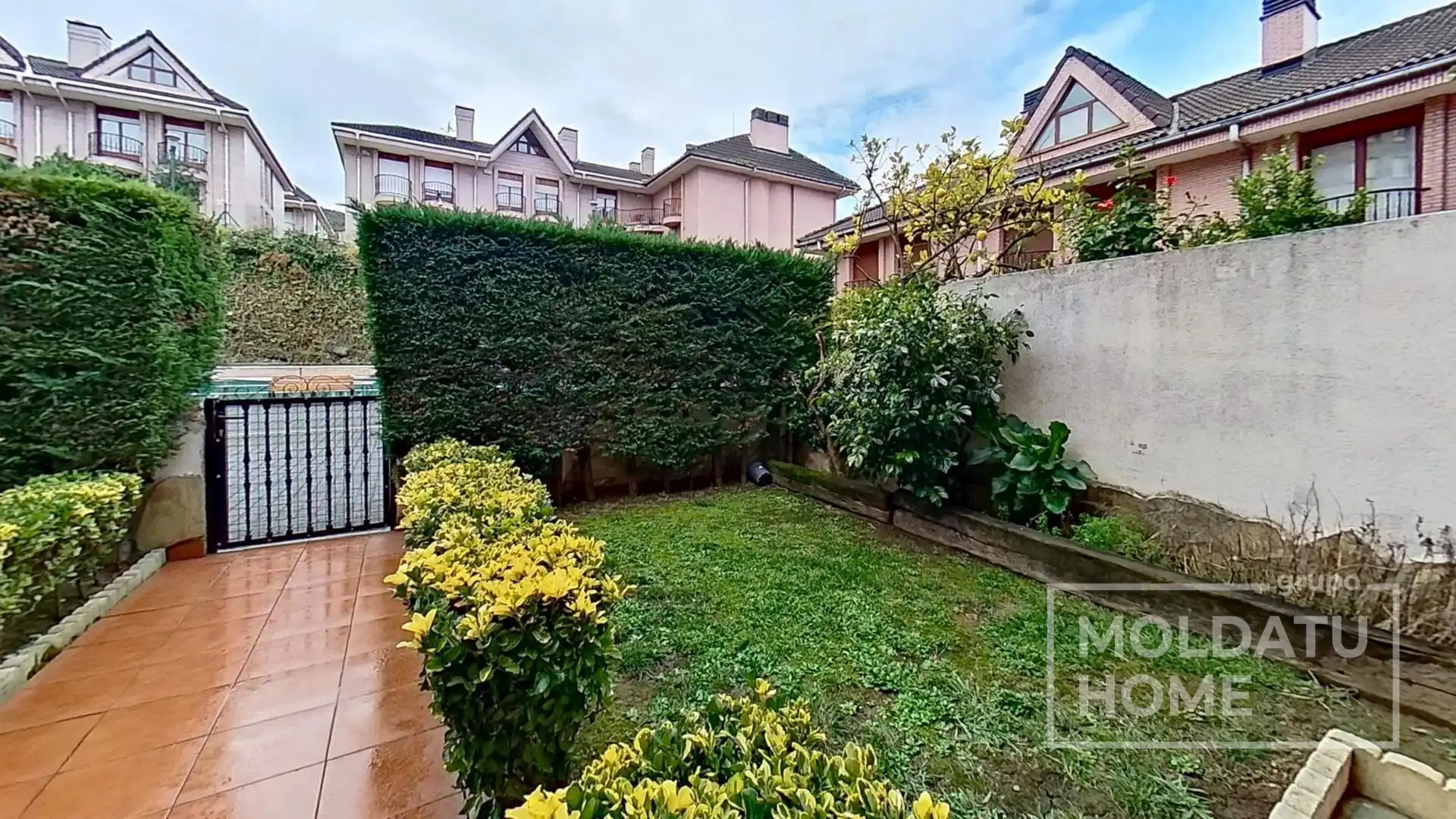 Garden of Single-family semi-detached for sale in Valle de Trápaga-Trapagaran  with Heating, Private garden and Terrace