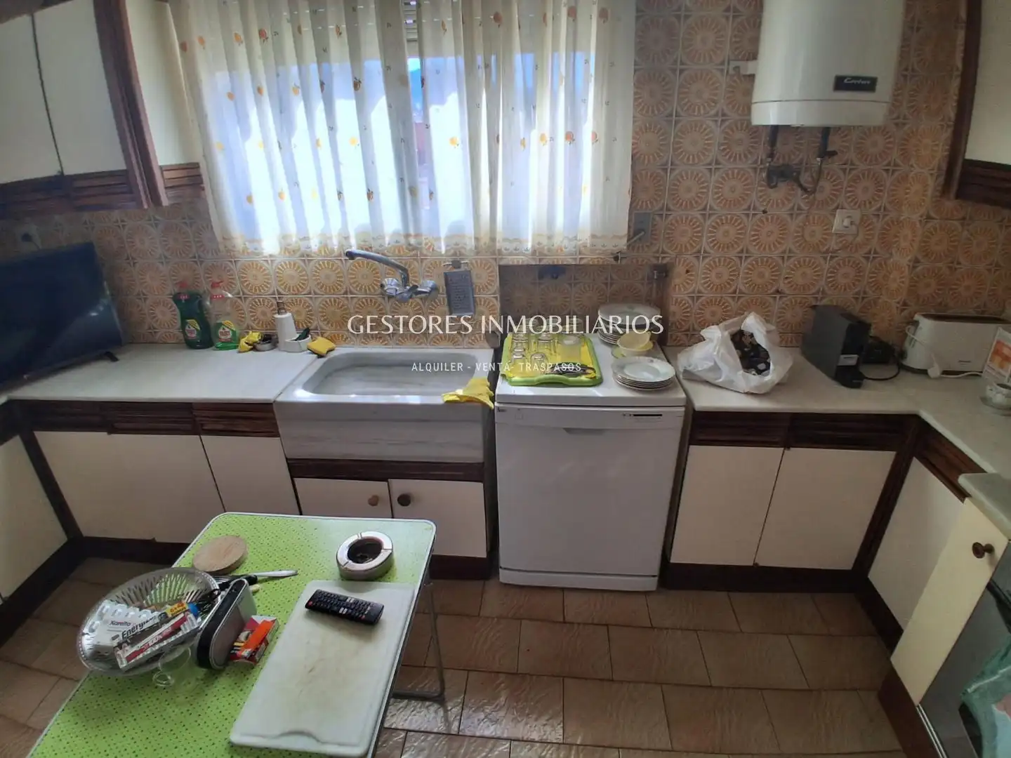 Kitchen of Flat for sale in Alcoy / Alcoi  with Air Conditioner and Terrace