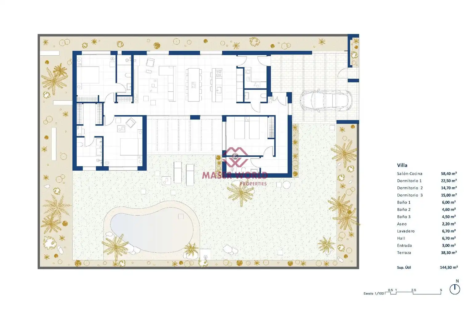 Chalet con piscina en venta en Campo de Murcia, imagen 19