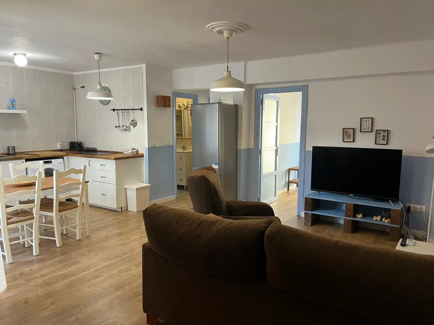 Sala de estar de Apartamento de alquiler en Valencia con Aire acondicionado, Calefacción y Amueblado