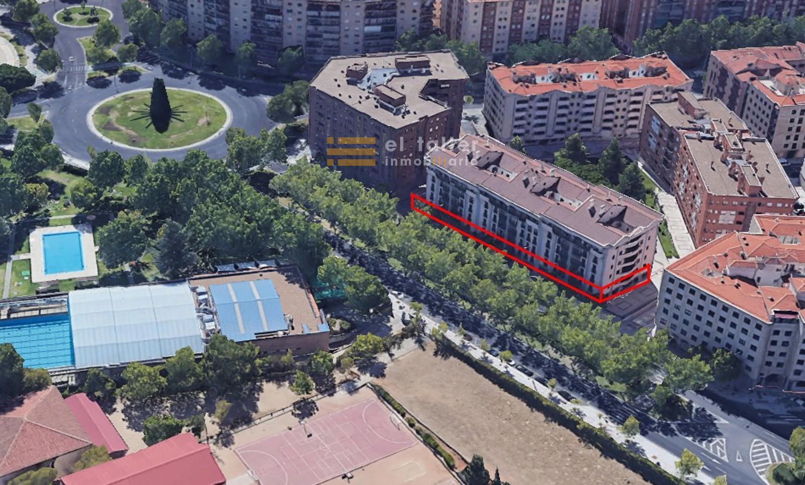 Vista exterior de Piso en venta en Salamanca Capital con Aire acondicionado y Calefacción