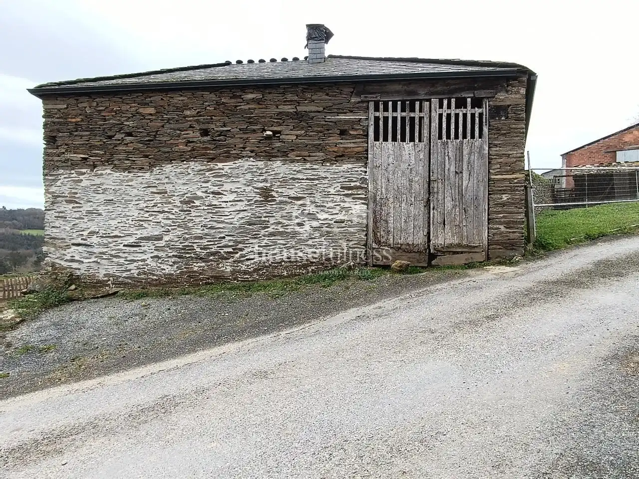 Vista exterior de Finca rústica en venta en Lugo con Calefacción y Jardín privado